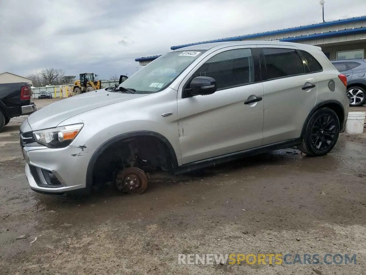1 Photograph of a damaged car JA4AR3AU3KU022819 MITSUBISHI OUTLANDER 2019