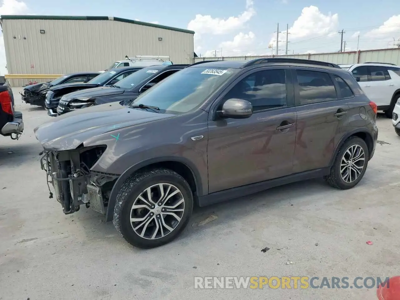1 Photograph of a damaged car JA4AR4AW8KU005764 MITSUBISHI OUTLANDER 2019