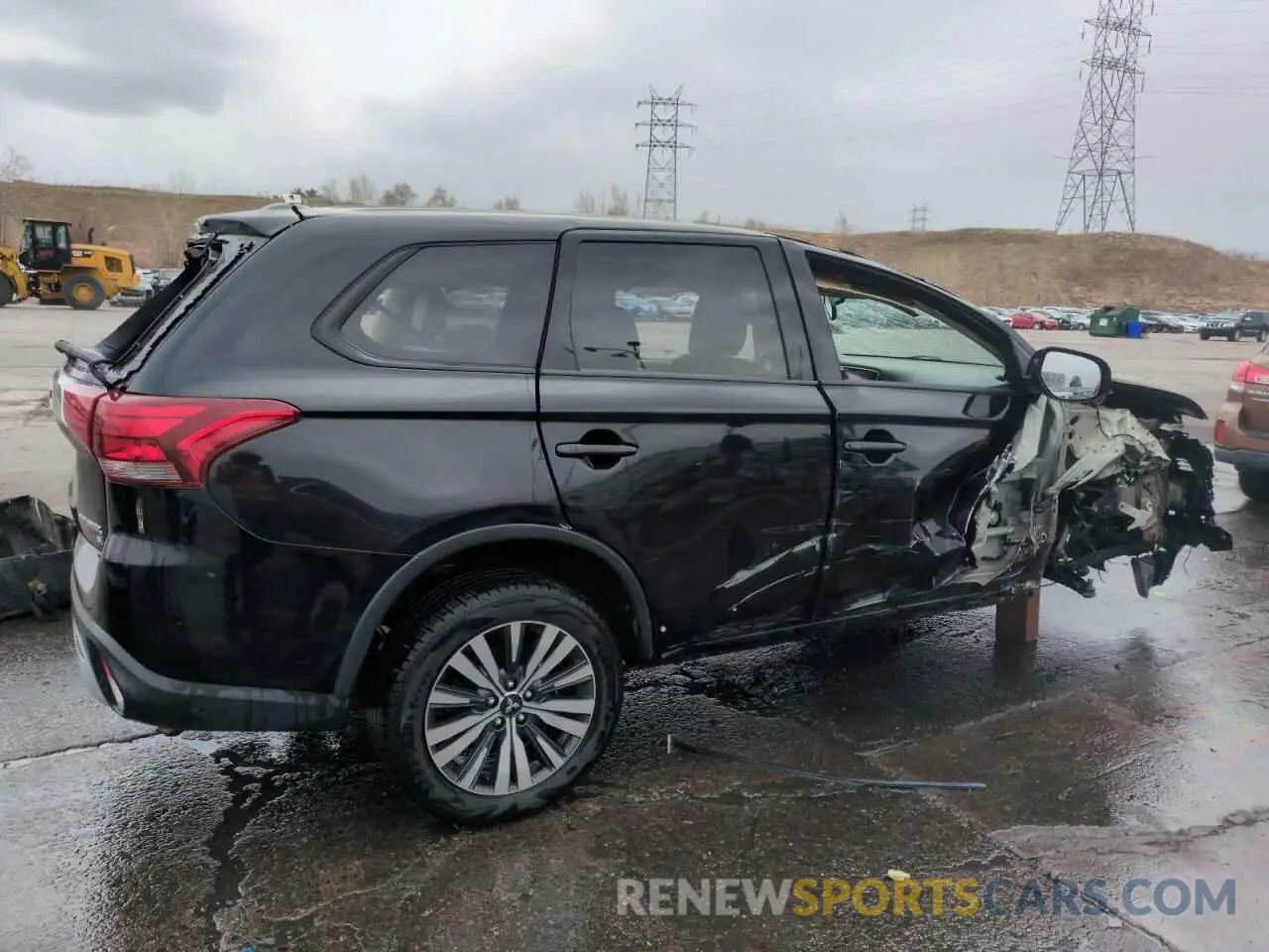 3 Фотография поврежденного автомобиля JA4AZ3A32KZ025074 MITSUBISHI OUTLANDER 2019
