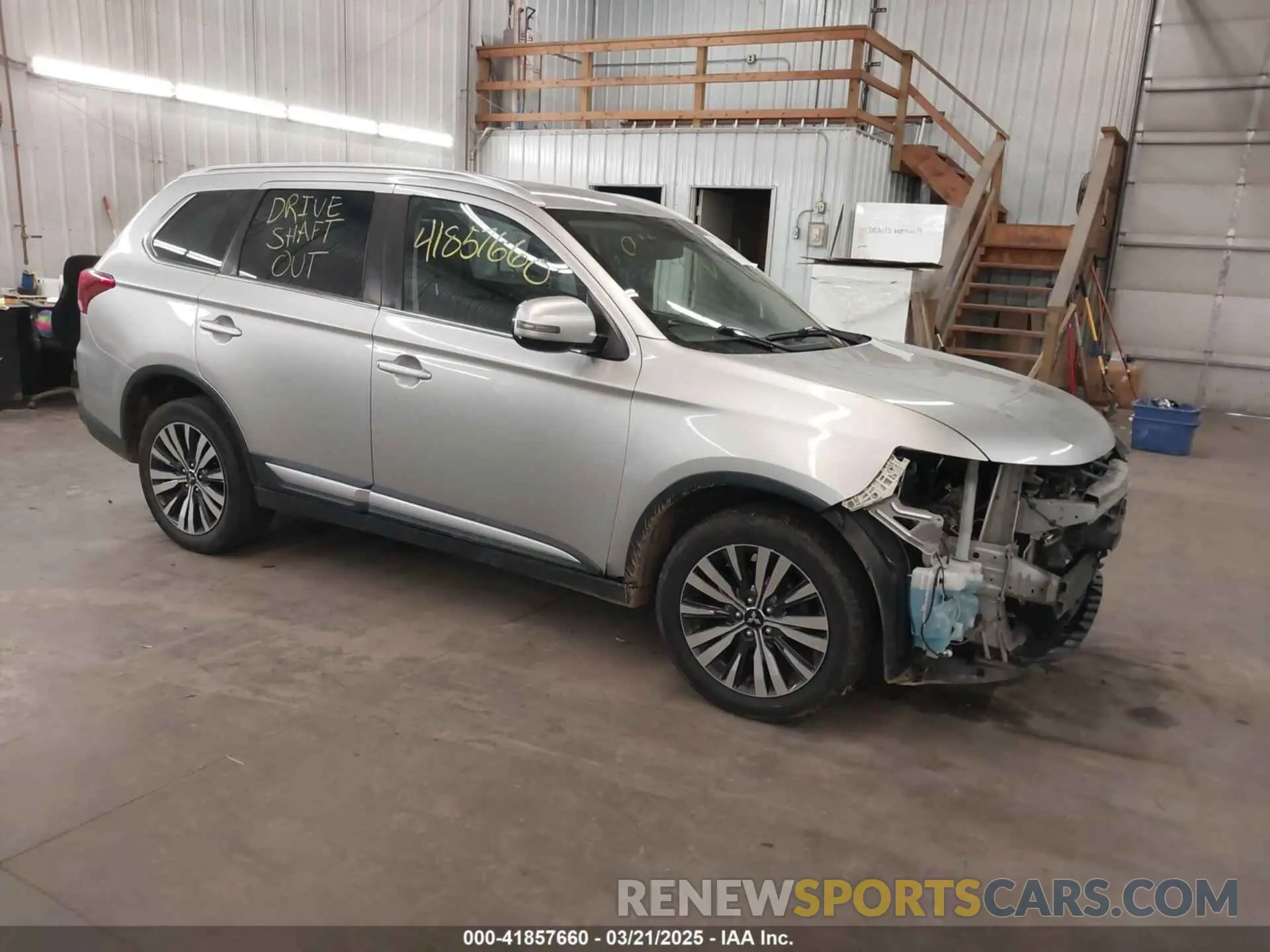 1 Фотография поврежденного автомобиля JA4AZ3A34KZ026887 MITSUBISHI OUTLANDER 2019