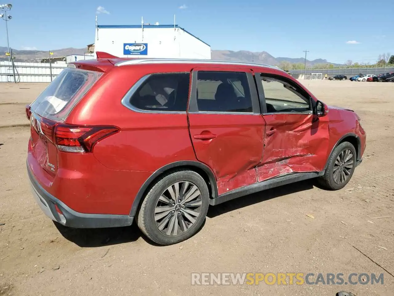 3 Photograph of a damaged car JA4AZ3A35KZ044430 MITSUBISHI OUTLANDER 2019