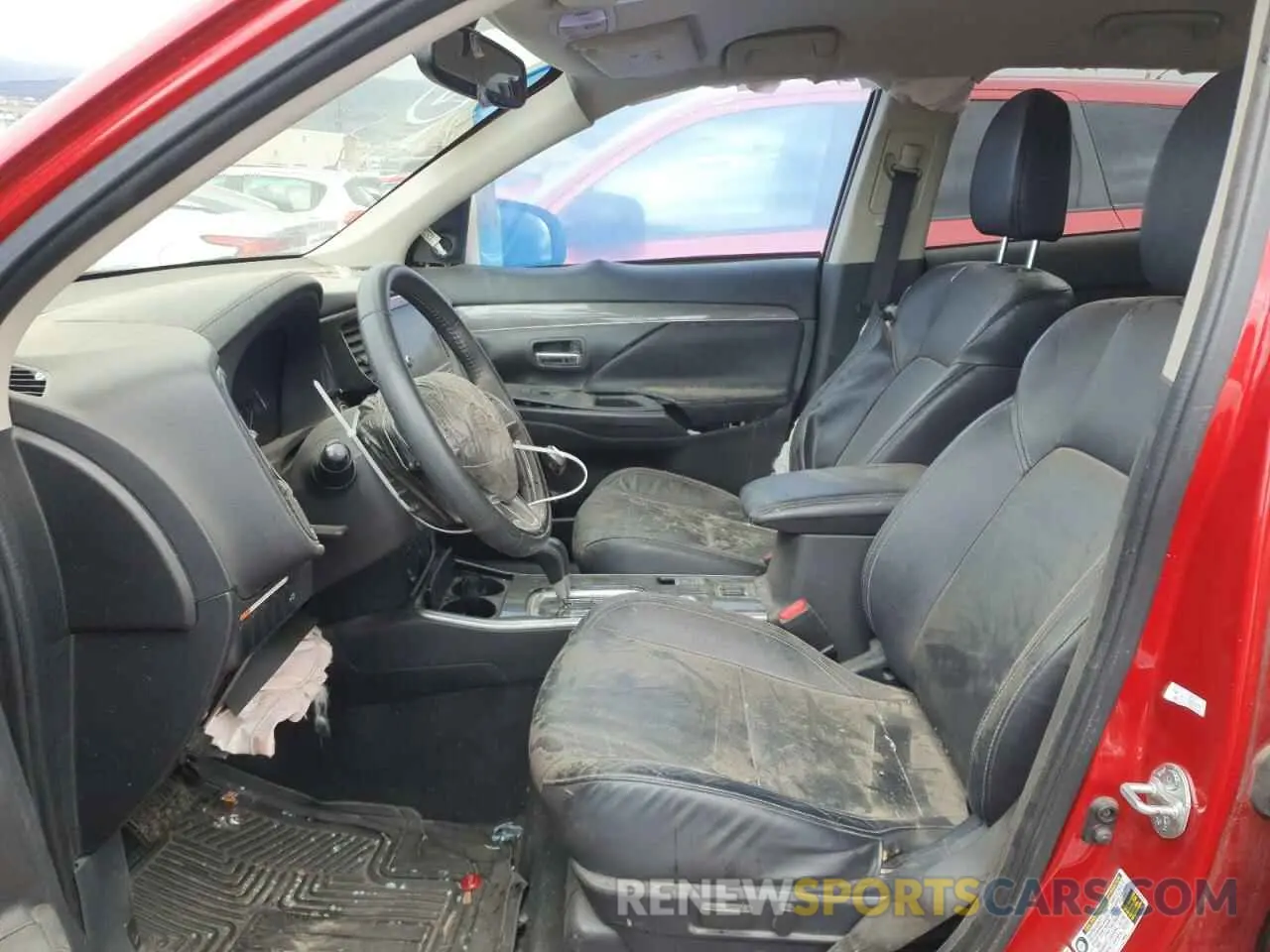 7 Photograph of a damaged car JA4AZ3A35KZ044430 MITSUBISHI OUTLANDER 2019