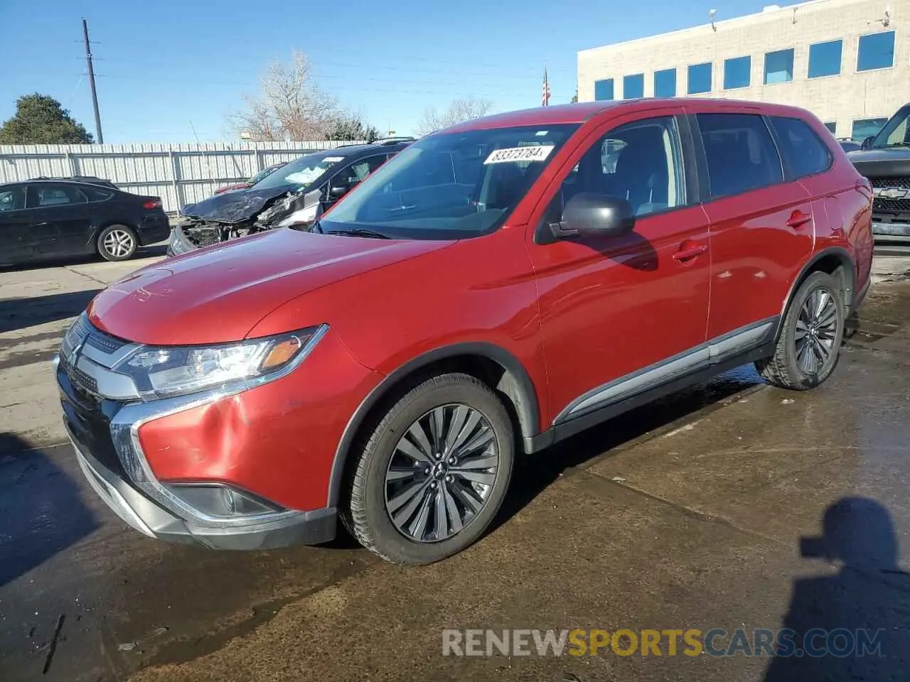 1 Фотография поврежденного автомобиля JA4AZ3A36KZ019309 MITSUBISHI OUTLANDER 2019