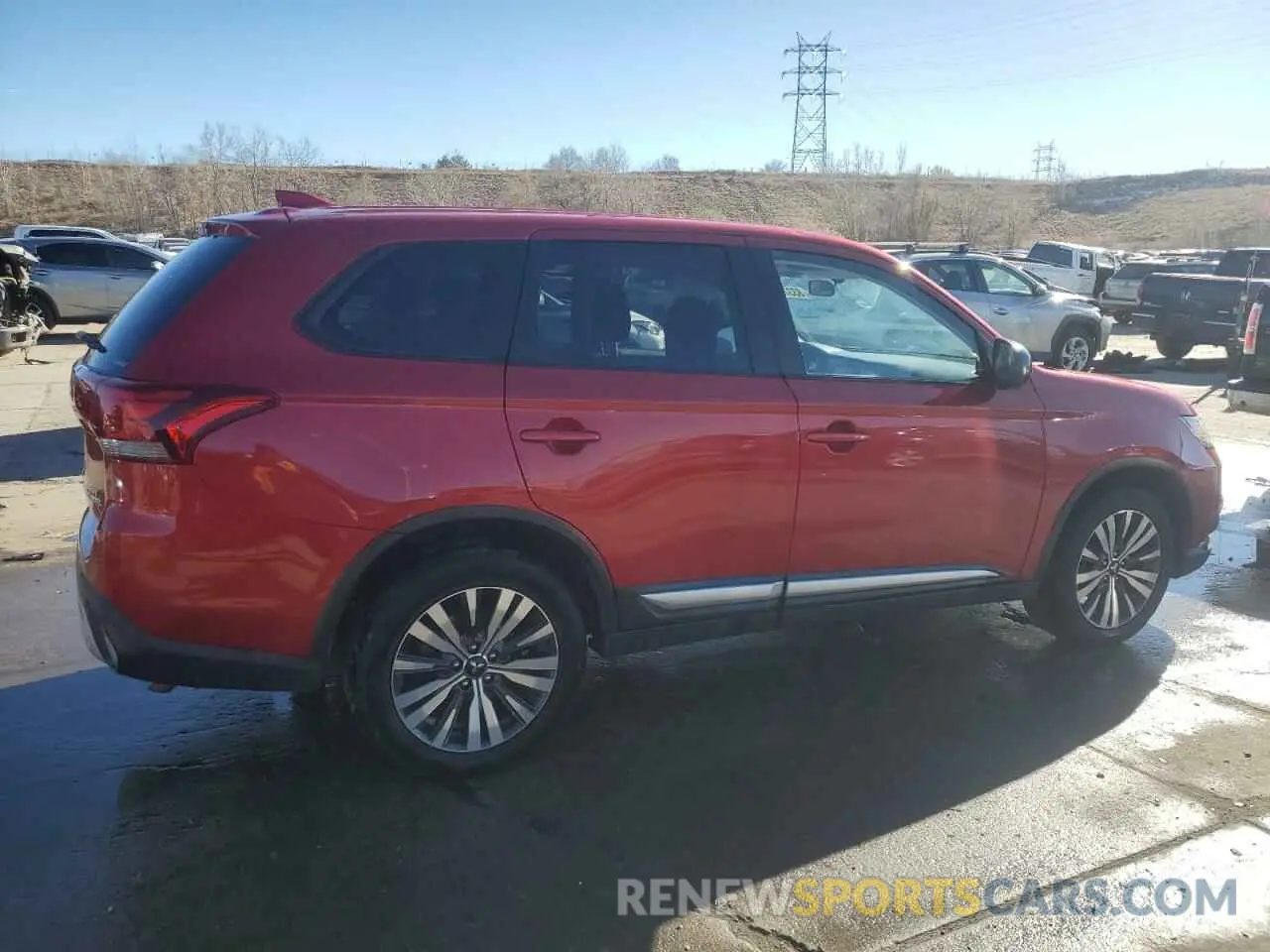 3 Фотография поврежденного автомобиля JA4AZ3A36KZ019309 MITSUBISHI OUTLANDER 2019