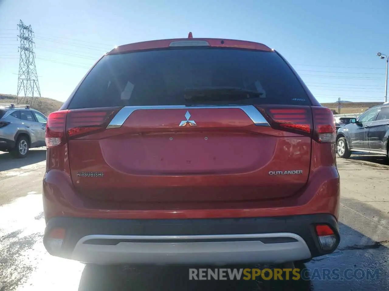 6 Фотография поврежденного автомобиля JA4AZ3A36KZ019309 MITSUBISHI OUTLANDER 2019
