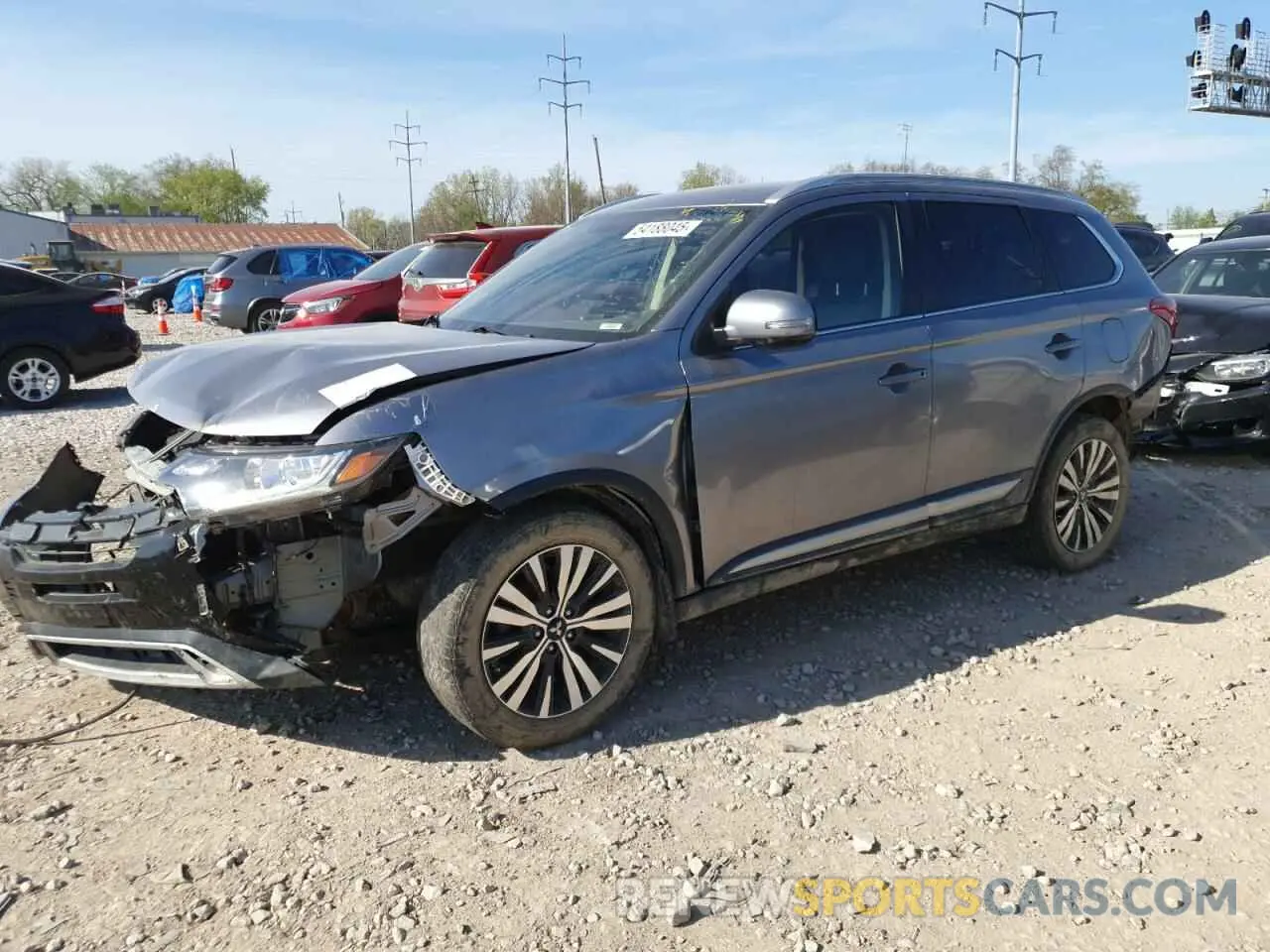 1 Фотография поврежденного автомобиля JA4AZ3A39KZ003427 MITSUBISHI OUTLANDER 2019