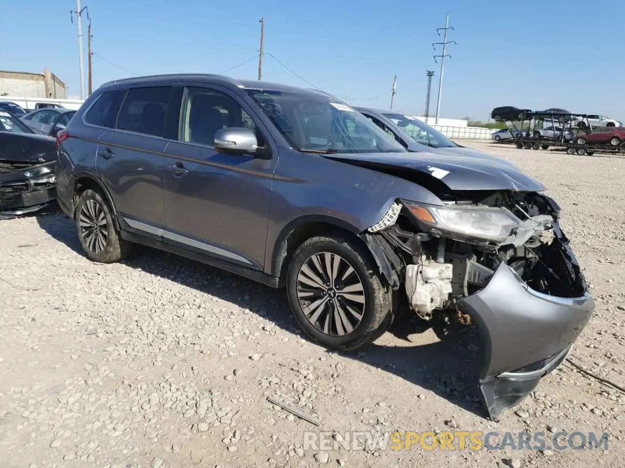 4 Фотография поврежденного автомобиля JA4AZ3A39KZ003427 MITSUBISHI OUTLANDER 2019