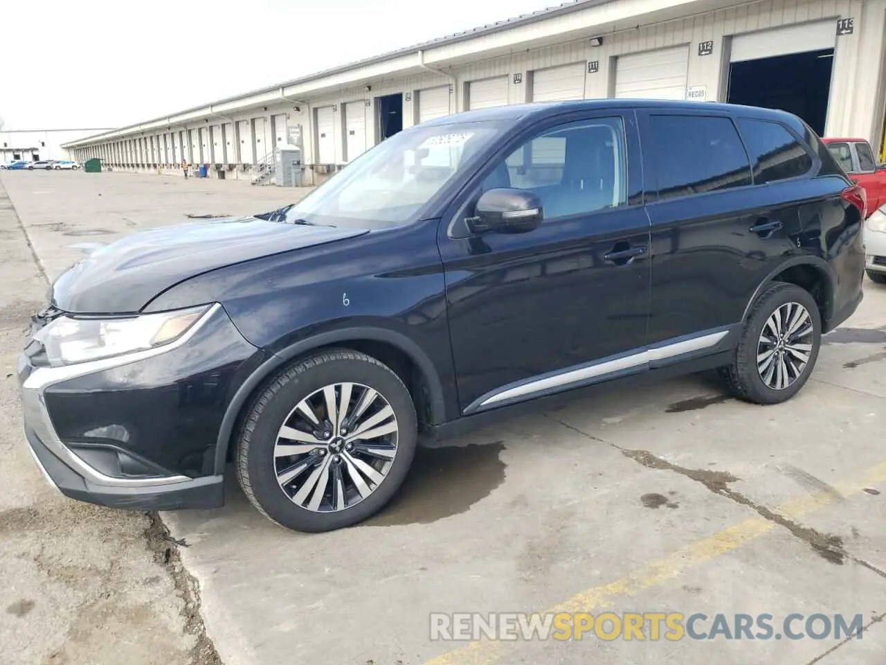 1 Photograph of a damaged car JA4AZ3A3XKZ044858 MITSUBISHI OUTLANDER 2019