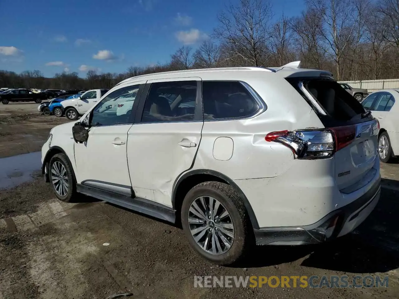 2 Фотография поврежденного автомобиля JA4JZ4AX5KZ027538 MITSUBISHI OUTLANDER 2019