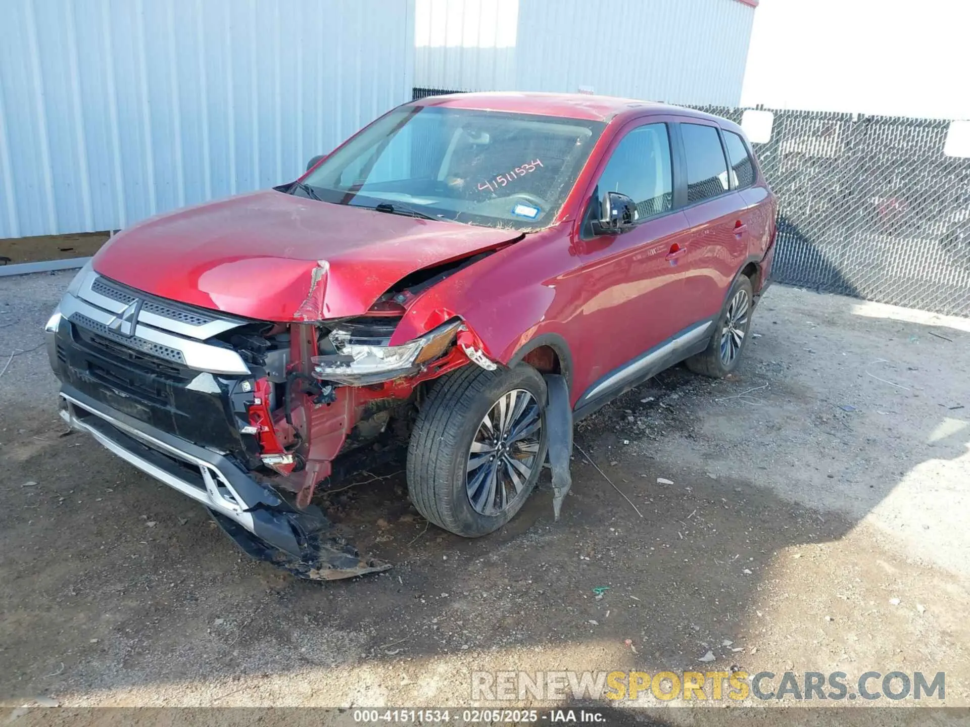 2 Фотография поврежденного автомобиля JA4AD2A32LZ040023 MITSUBISHI OUTLANDER 2020