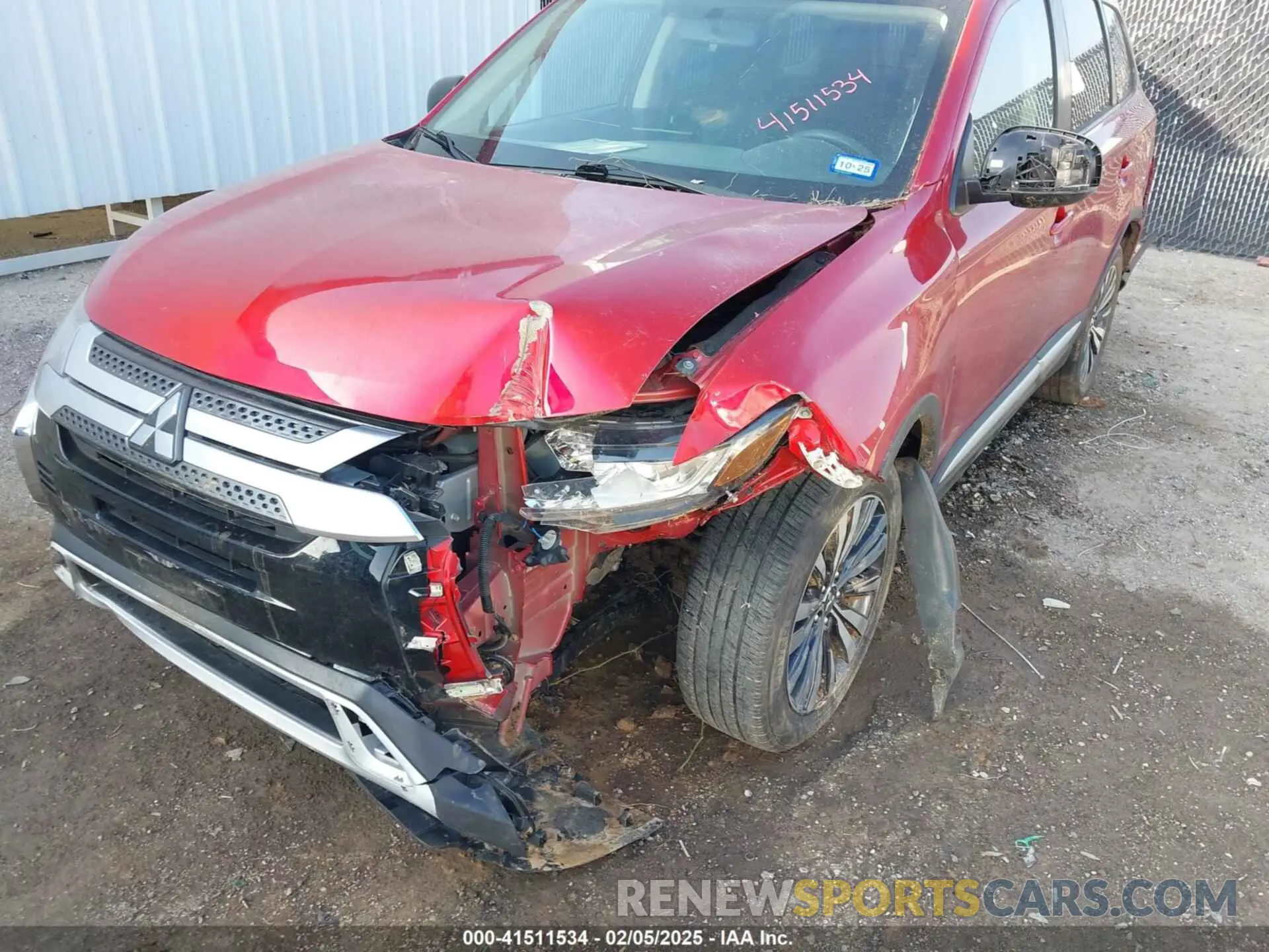 6 Фотография поврежденного автомобиля JA4AD2A32LZ040023 MITSUBISHI OUTLANDER 2020