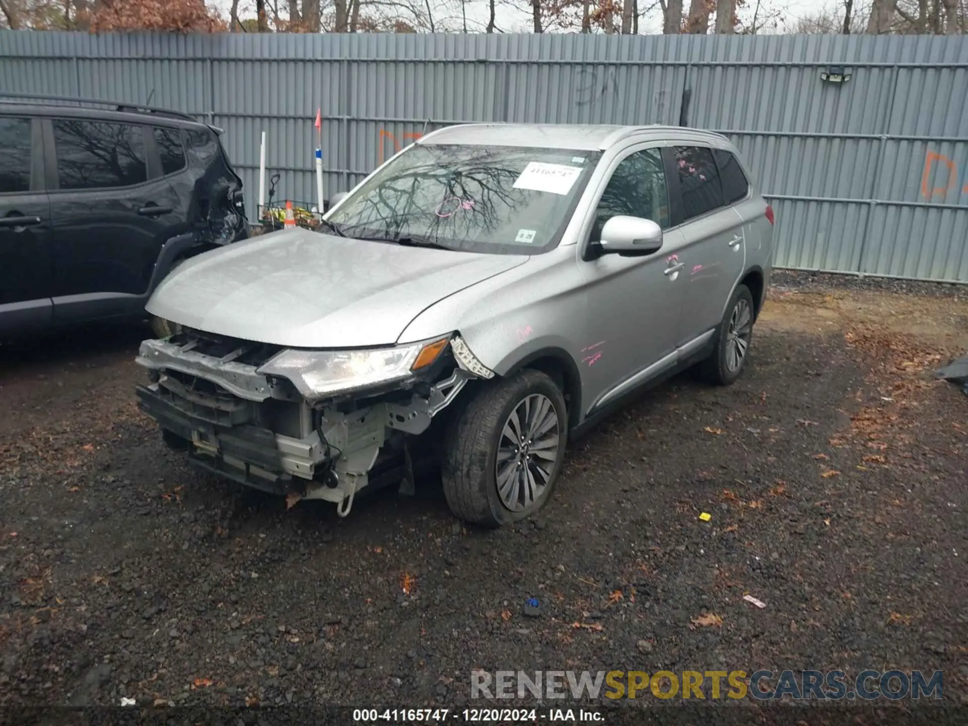 2 Photograph of a damaged car JA4AD3A30LZ042990 MITSUBISHI OUTLANDER 2020