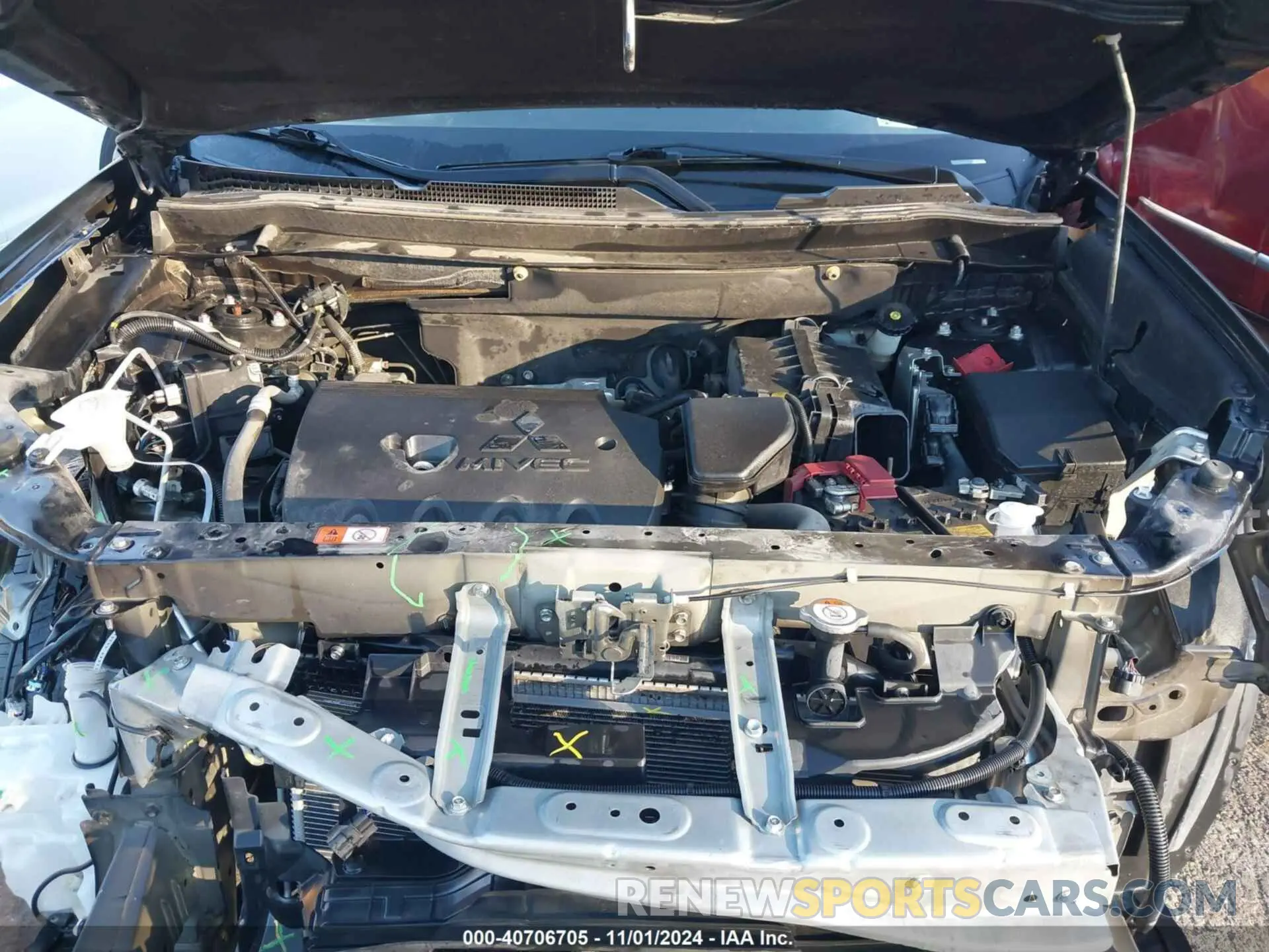 10 Фотография поврежденного автомобиля JA4AD3A31LZ023302 MITSUBISHI OUTLANDER 2020