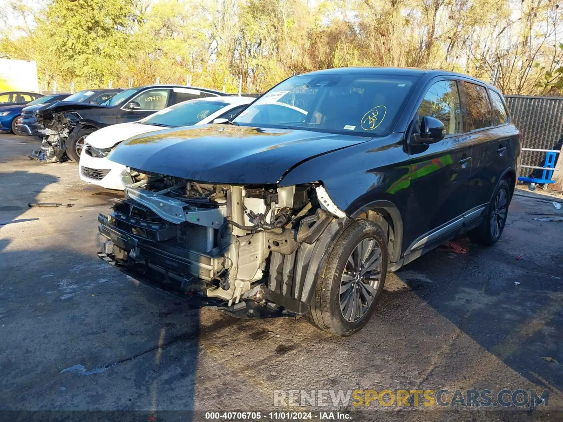 2 Фотография поврежденного автомобиля JA4AD3A31LZ023302 MITSUBISHI OUTLANDER 2020