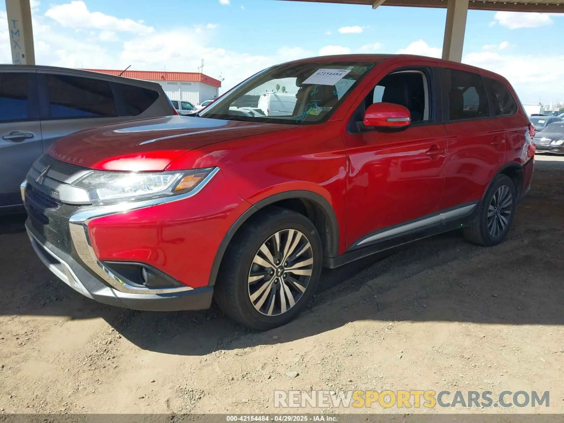 2 Photograph of a damaged car JA4AD3A33LZ009031 MITSUBISHI OUTLANDER 2020