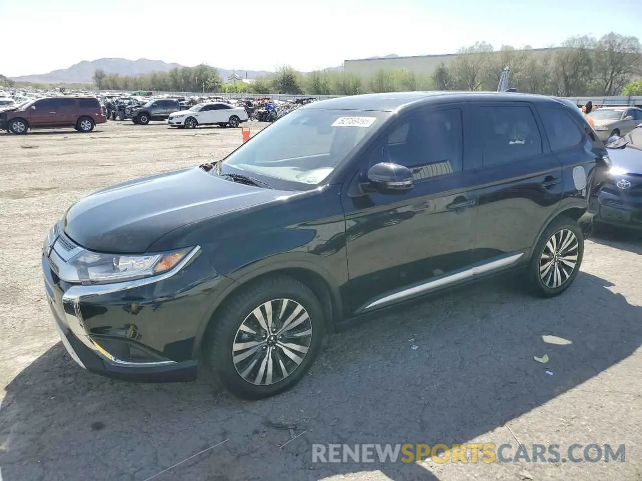 1 Photograph of a damaged car JA4AD3A35LZ015722 MITSUBISHI OUTLANDER 2020
