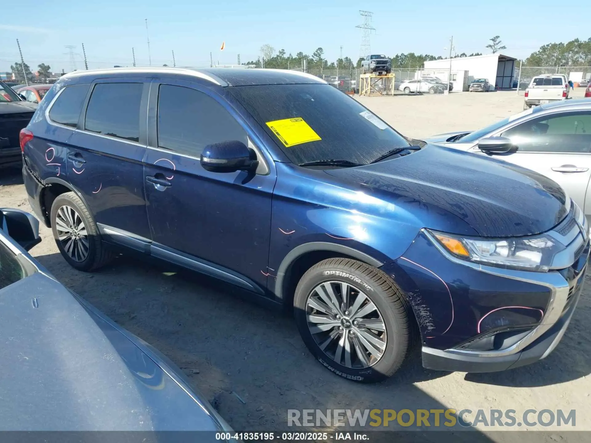 13 Photograph of a damaged car JA4AD3A36LZ020105 MITSUBISHI OUTLANDER 2020