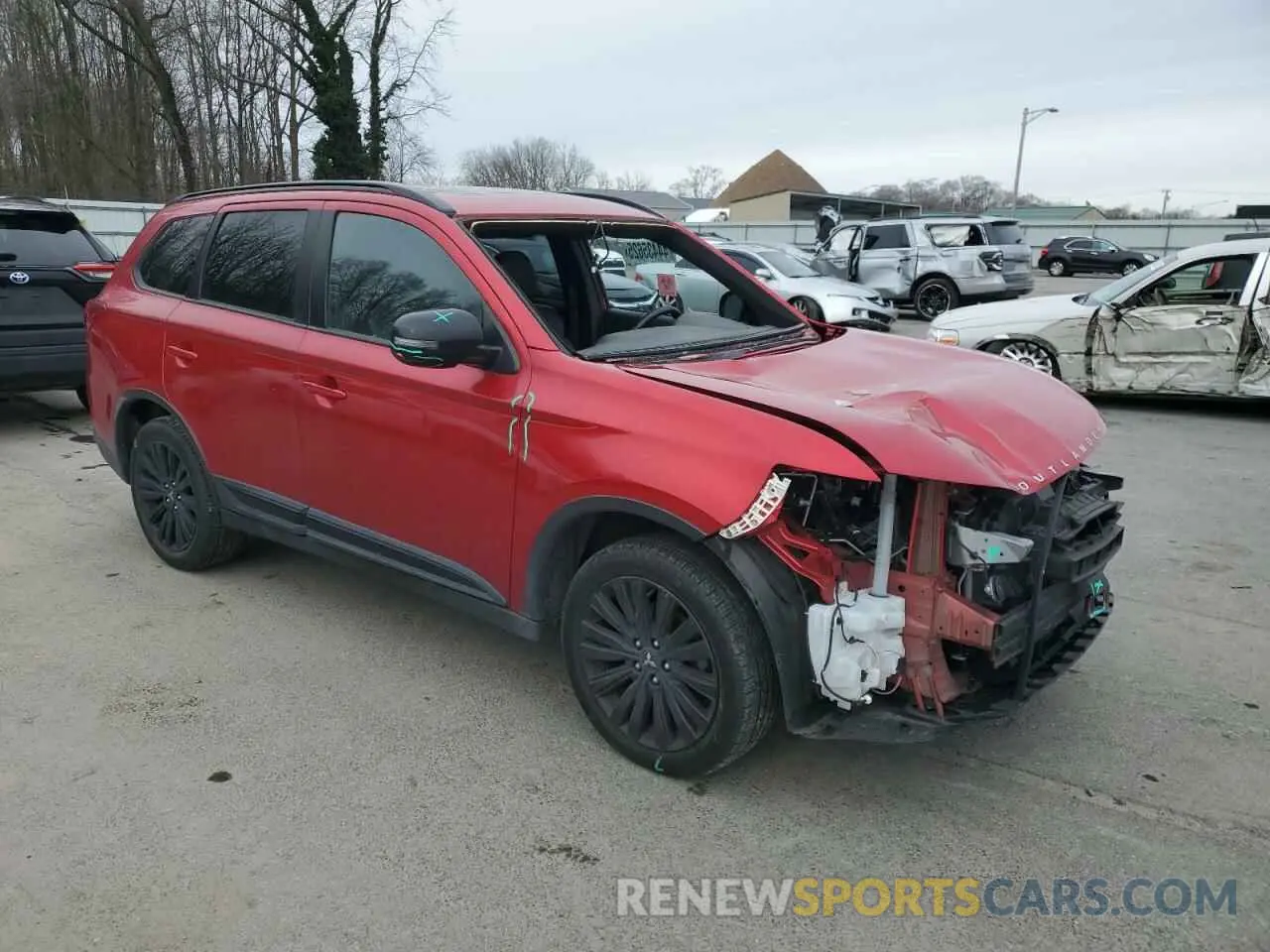 4 Photograph of a damaged car JA4AD3A38LZ022325 MITSUBISHI OUTLANDER 2020