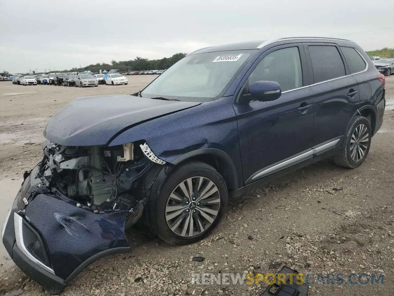1 Photograph of a damaged car JA4AD3A38LZ030392 MITSUBISHI OUTLANDER 2020