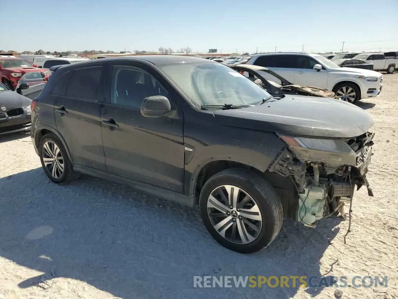 4 Photograph of a damaged car JA4AP3AU5LU006290 MITSUBISHI OUTLANDER 2020