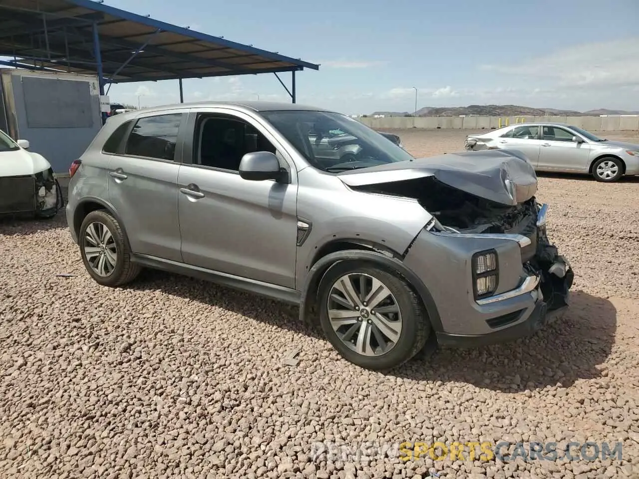 4 Photograph of a damaged car JA4AP3AU5LU031366 MITSUBISHI OUTLANDER 2020