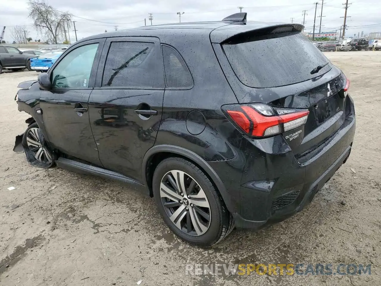 2 Photograph of a damaged car JA4AP3AU6LU004936 MITSUBISHI OUTLANDER 2020