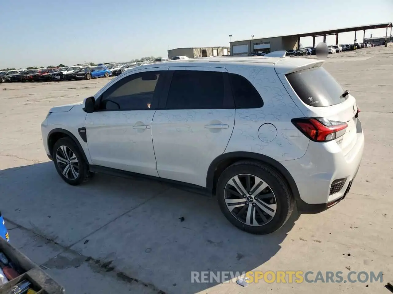 2 Photograph of a damaged car JA4AP3AU8LU016571 MITSUBISHI OUTLANDER 2020