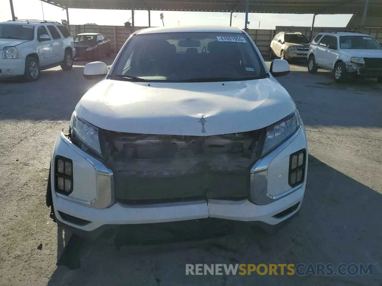 5 Photograph of a damaged car JA4AP3AU8LU021026 MITSUBISHI OUTLANDER 2020