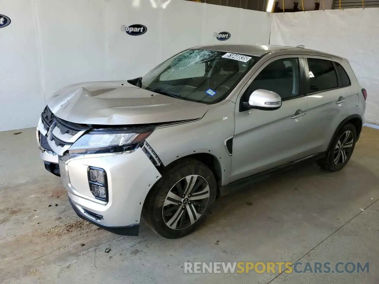 1 Фотография поврежденного автомобиля JA4AP4AU2LU029659 MITSUBISHI OUTLANDER 2020