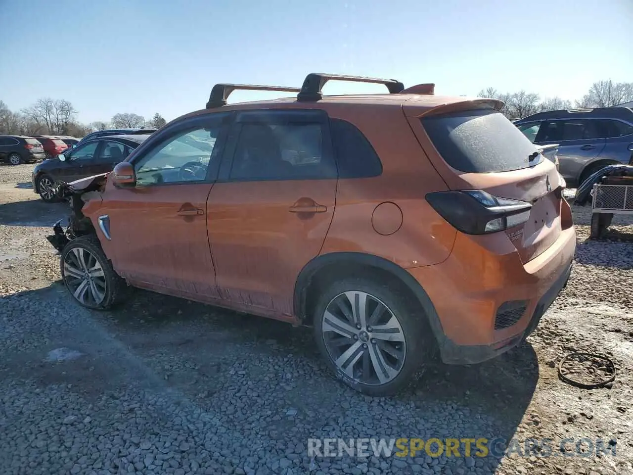 2 Photograph of a damaged car JA4AP4AU4LU019814 MITSUBISHI OUTLANDER 2020
