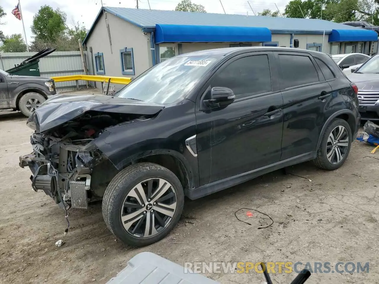 1 Photograph of a damaged car JA4AP4AU4LU022812 MITSUBISHI OUTLANDER 2020