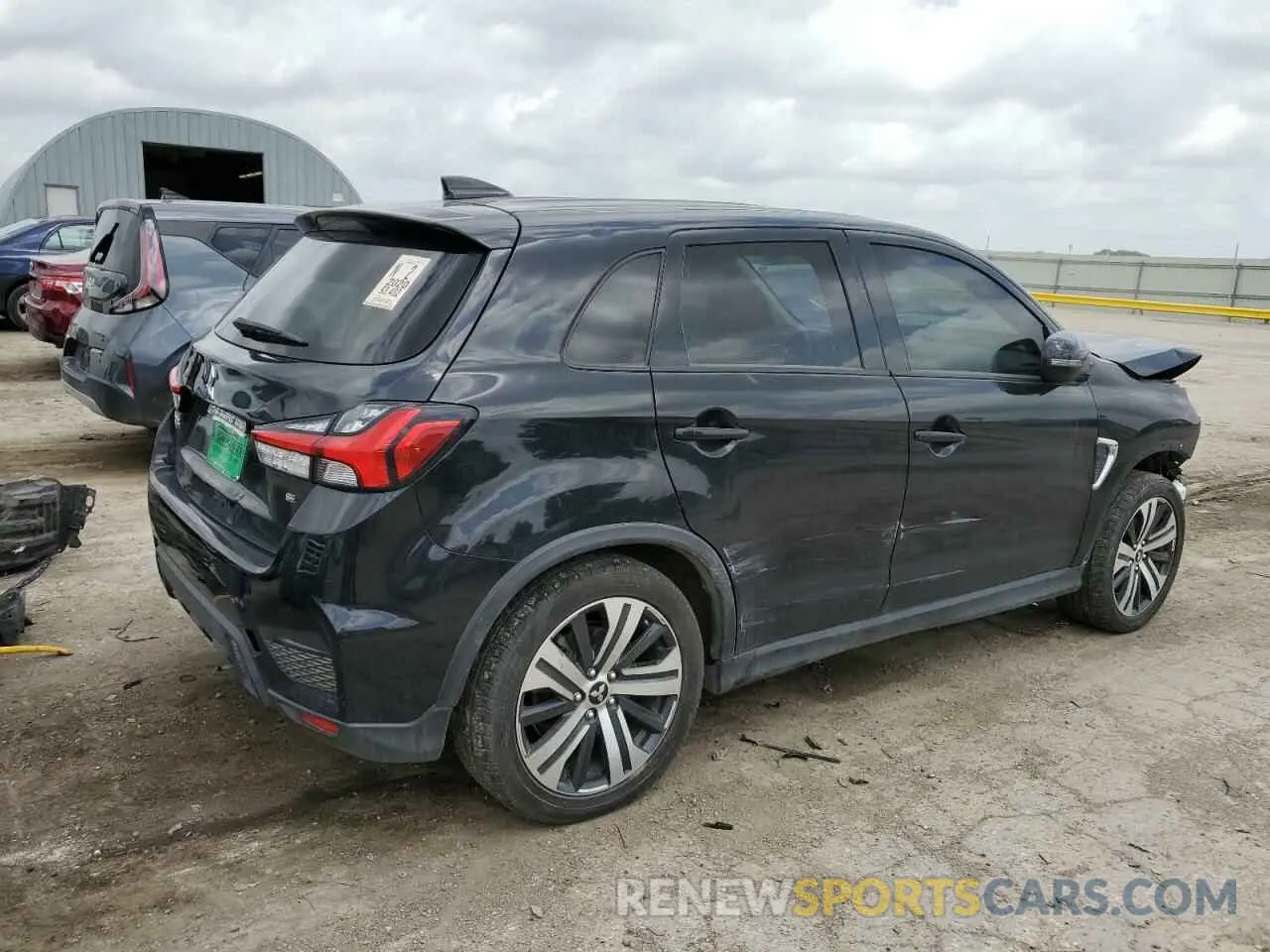 3 Photograph of a damaged car JA4AP4AU4LU022812 MITSUBISHI OUTLANDER 2020