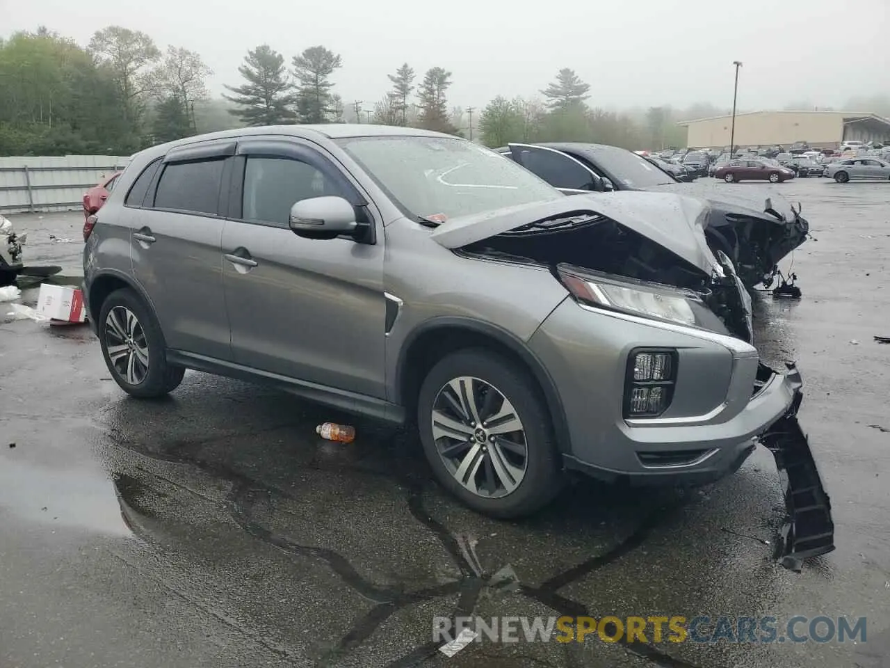 4 Photograph of a damaged car JA4AP4AU5LU008465 MITSUBISHI OUTLANDER 2020