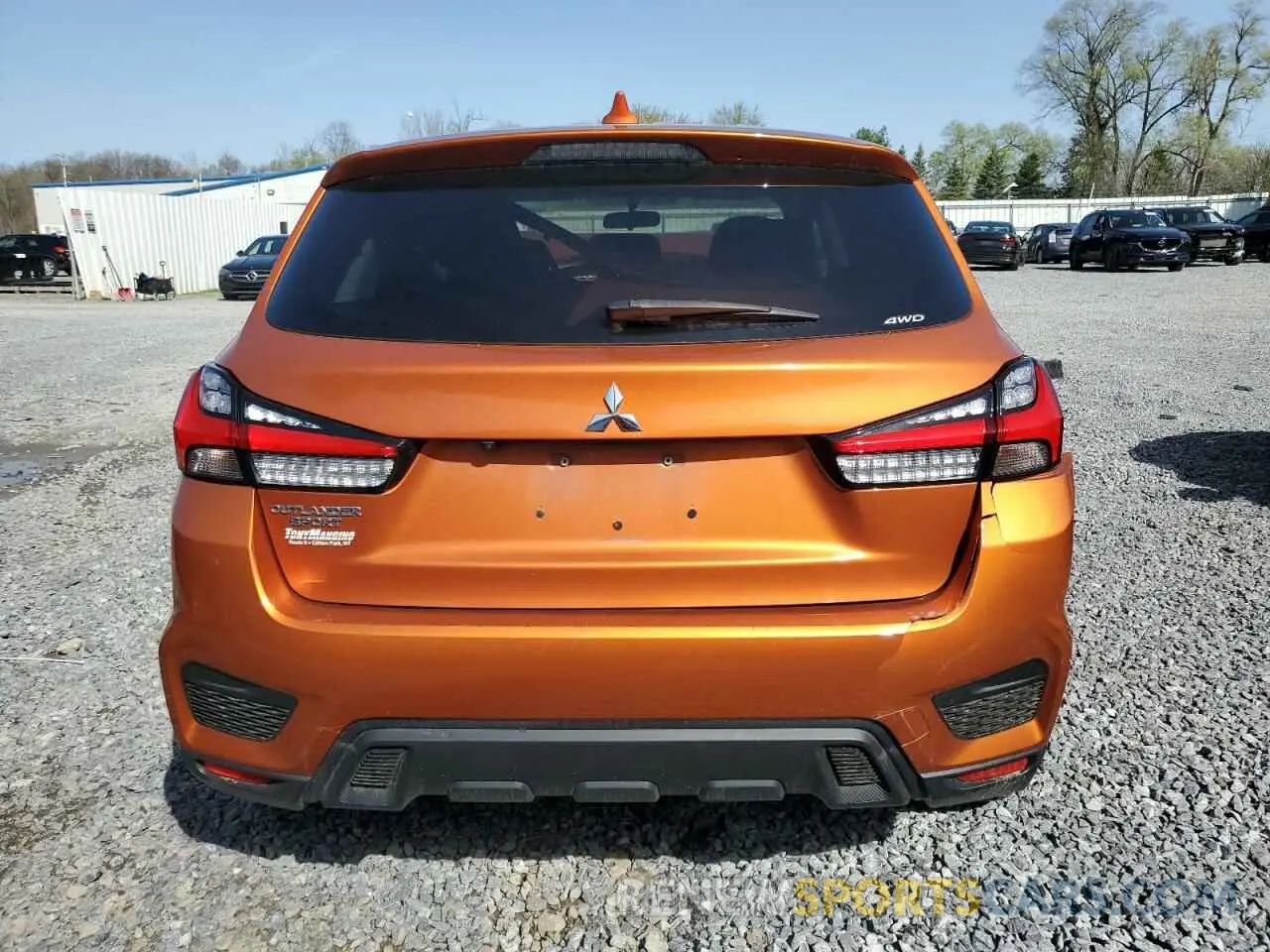 6 Фотография поврежденного автомобиля JA4AR3AU1LU012520 MITSUBISHI OUTLANDER 2020