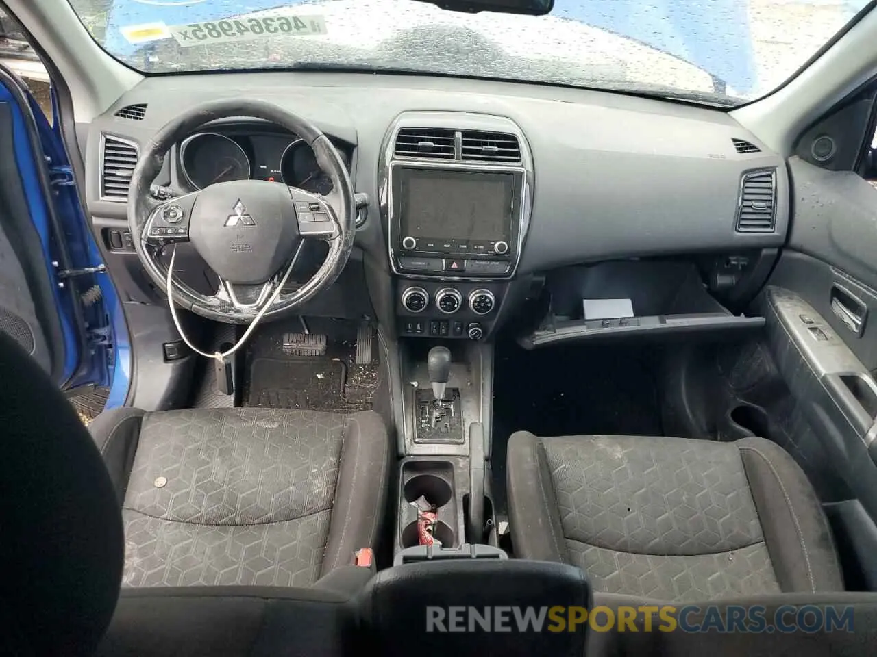 8 Photograph of a damaged car JA4AR3AU2LU023817 MITSUBISHI OUTLANDER 2020