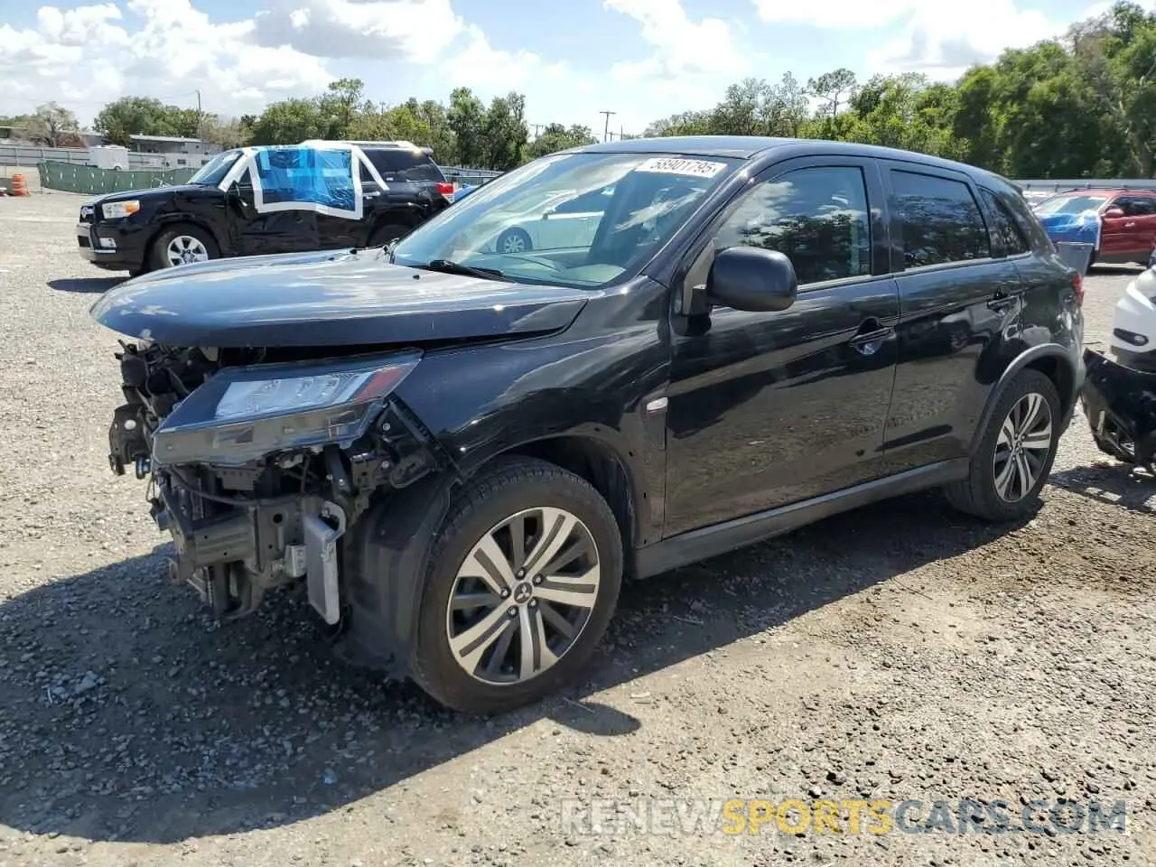 1 Photograph of a damaged car JA4AR3AU4LU028100 MITSUBISHI OUTLANDER 2020