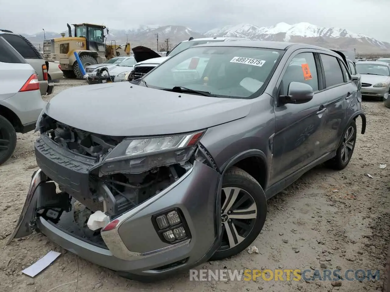 1 Фотография поврежденного автомобиля JA4AR3AU6LU022024 MITSUBISHI OUTLANDER 2020
