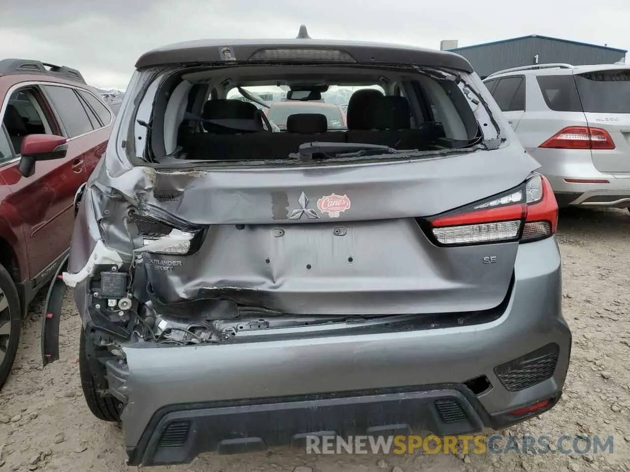 6 Фотография поврежденного автомобиля JA4AR3AU6LU022024 MITSUBISHI OUTLANDER 2020