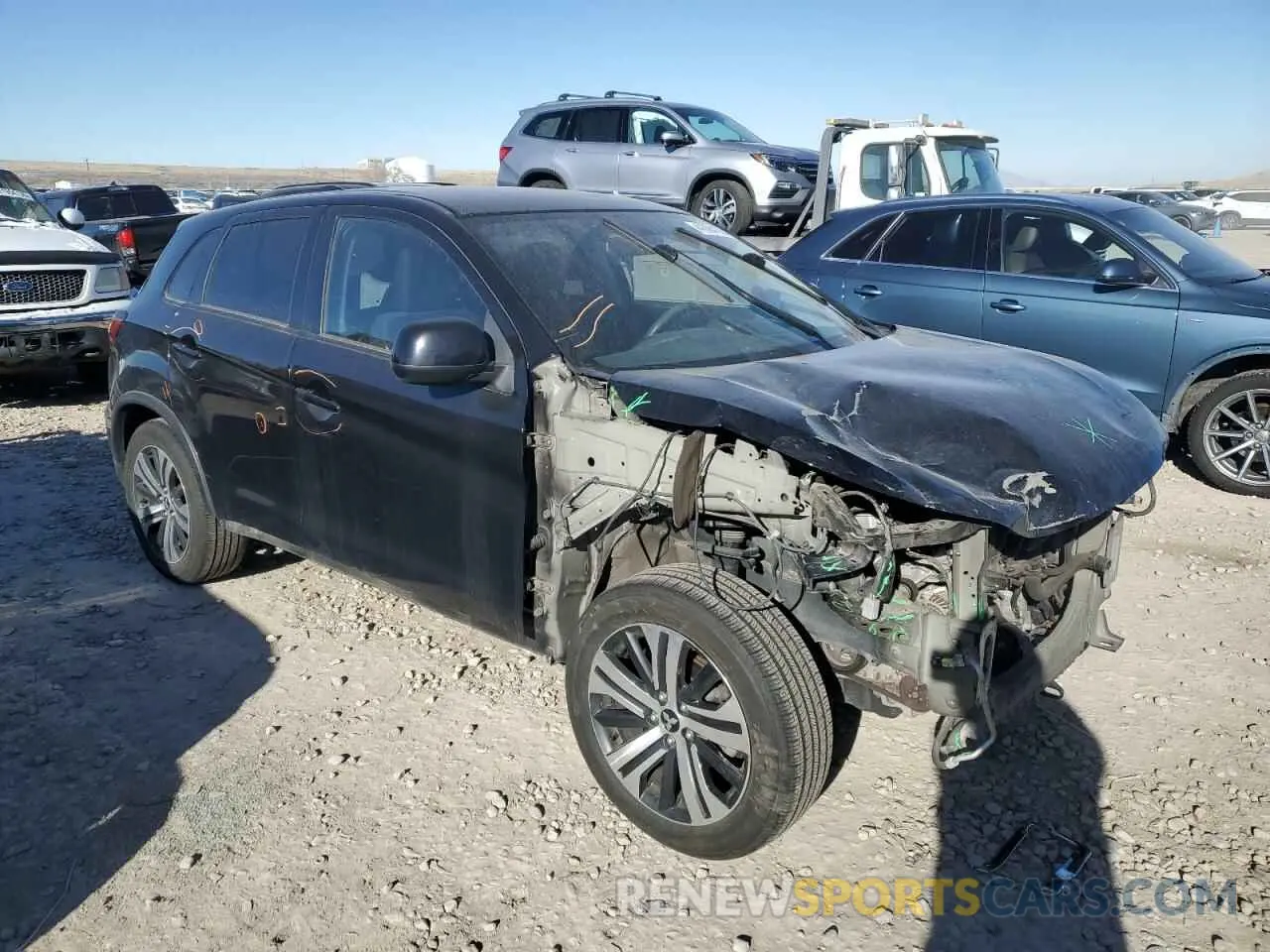 4 Photograph of a damaged car JA4AR3AU7LU024896 MITSUBISHI OUTLANDER 2020