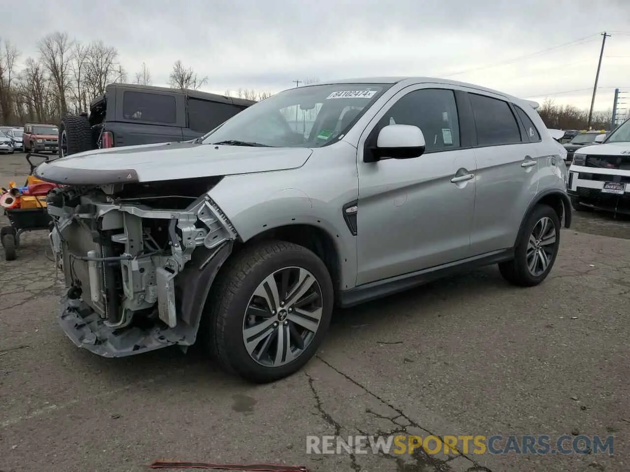 1 Фотография поврежденного автомобиля JA4AR3AU8LU010425 MITSUBISHI OUTLANDER 2020