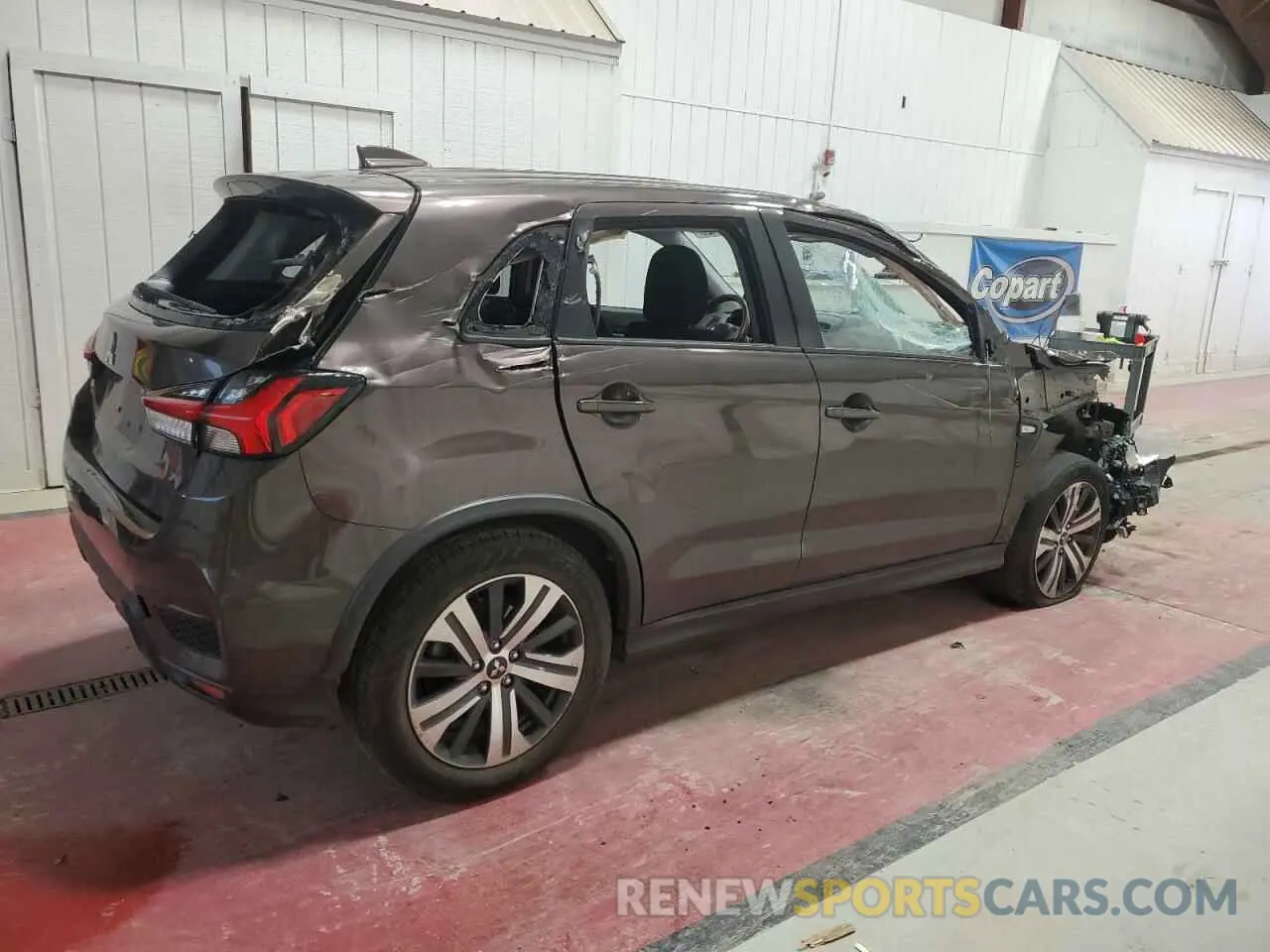 3 Фотография поврежденного автомобиля JA4AR3AU9LU014466 MITSUBISHI OUTLANDER 2020