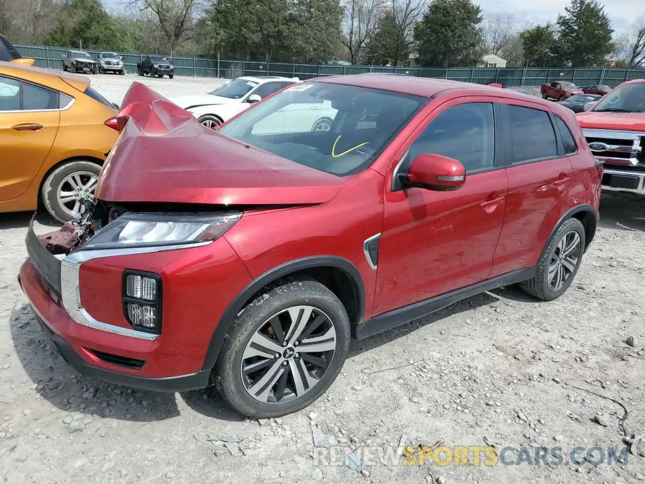 1 Фотография поврежденного автомобиля JA4AR3AU9LU027914 MITSUBISHI OUTLANDER 2020