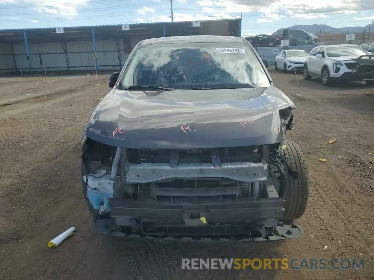 5 Photograph of a damaged car JA4AZ3A30LZ018318 MITSUBISHI OUTLANDER 2020