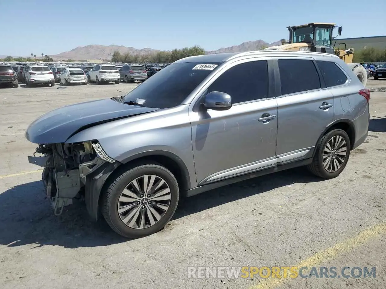 1 Photograph of a damaged car JA4AZ3A34LZ020315 MITSUBISHI OUTLANDER 2020