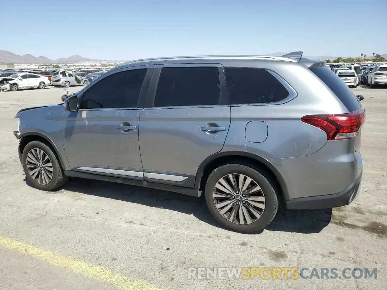 2 Photograph of a damaged car JA4AZ3A34LZ020315 MITSUBISHI OUTLANDER 2020