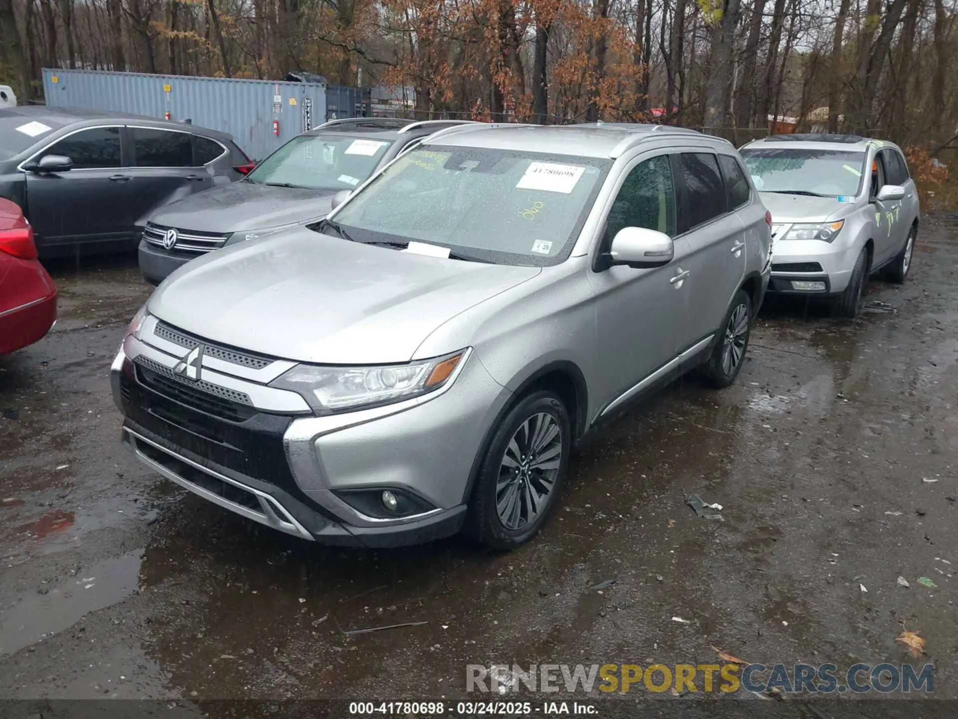 2 Photograph of a damaged car JA4AZ3A34LZ034022 MITSUBISHI OUTLANDER 2020