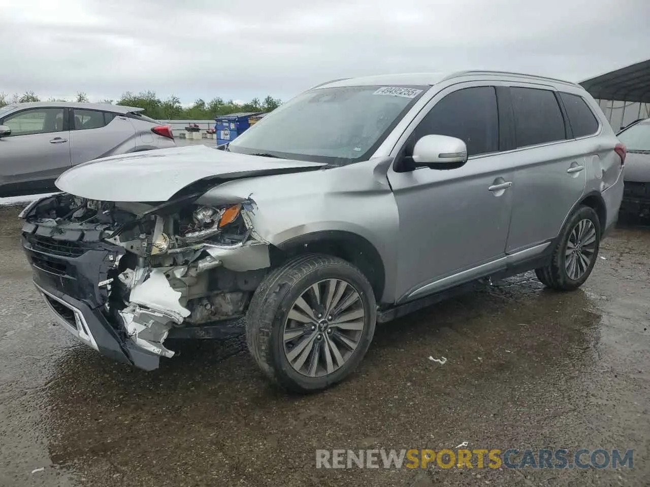 1 Photograph of a damaged car JA4AZ3A35LZ035034 MITSUBISHI OUTLANDER 2020