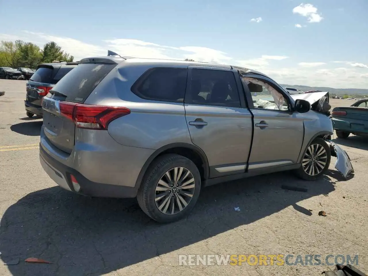 3 Photograph of a damaged car JA4AZ3A37LZ045354 MITSUBISHI OUTLANDER 2020