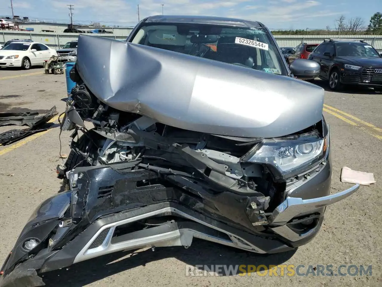 5 Photograph of a damaged car JA4AZ3A37LZ045354 MITSUBISHI OUTLANDER 2020