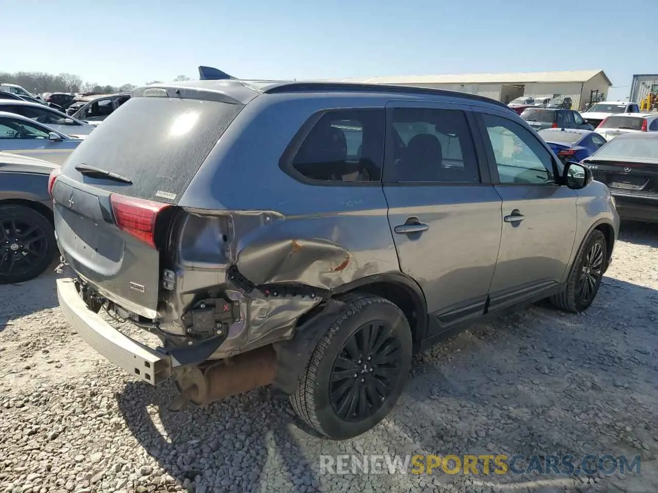 3 Photograph of a damaged car JA4AZ3A39LZ040530 MITSUBISHI OUTLANDER 2020